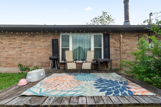 535 Oyster Creek Dr, Richwood, TX 77531 - view of patio / terrace with a wooden deck