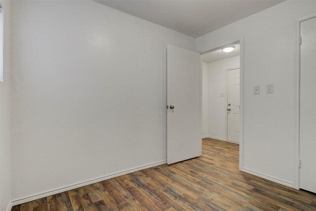 206 Verna St, Jasper, TX 75951 - spare room featuring wood finished floors and baseboards