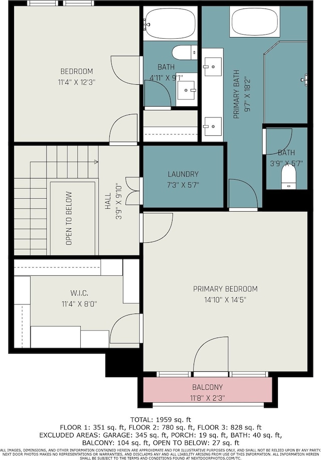 2216 Francis St, Houston, TX 77004 - property floor plan