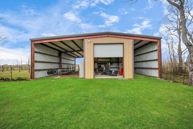 9731 Hadden Rd, Baytown, TX 77521 - view of pole building