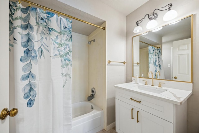 1602 Kelliwood Oaks Dr, Katy, TX 77450 - full bath with shower / bath combo with shower curtain and vanity