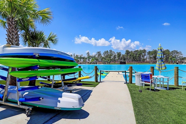 12206 English Mist Dr, Houston, TX 77044 - view of dock