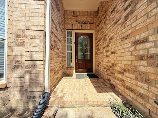 16322 E Amber Willow Trl, Cypress, TX 77433 - view of exterior entry with brick siding