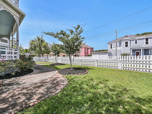 1515 24th St, Galveston, TX 77550 - view of yard featuring a residential view