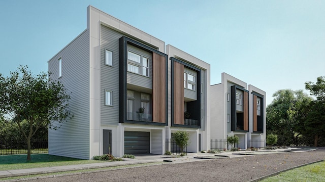 5507 Hershe St, Houston, TX 77020 - view of building exterior with a garage