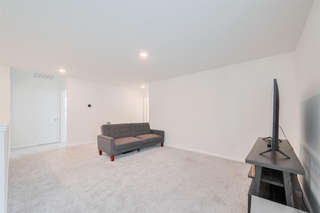 6831 Beck Canyon Dr, Houston, TX 77084 - living area featuring recessed lighting, carpet flooring, and baseboards