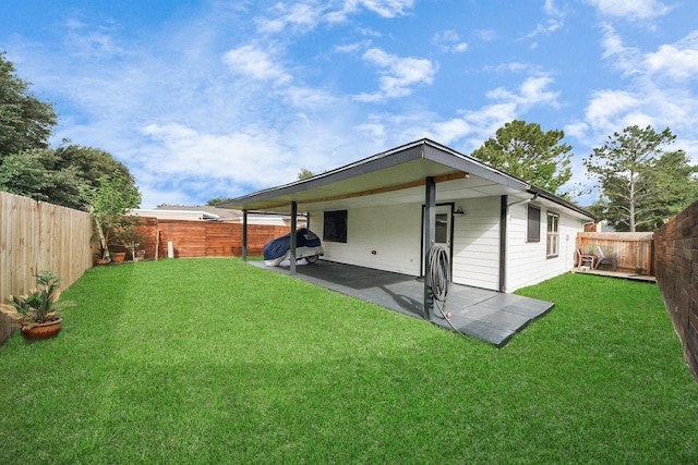 2323 Chalet Rd, Houston, TX 77038 - rear view of house featuring an attached carport