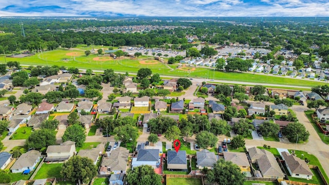 2323 Chalet Rd, Houston, TX 77038 - aerial view of residential area