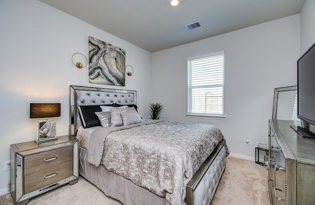 3121 Freeboard Dr, Texas City, TX 77510 - bedroom with light colored carpet and baseboards