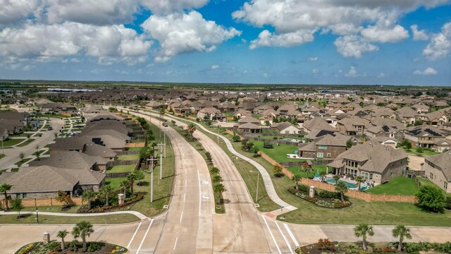 3121 Freeboard Dr, Texas City, TX 77510 - aerial perspective of suburban area