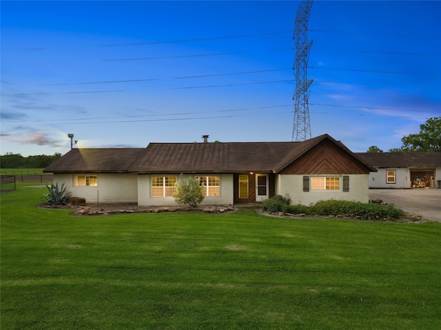 1816 County Road 936b, Alvin, TX 77511 - ranch-style home with concrete driveway and stucco siding