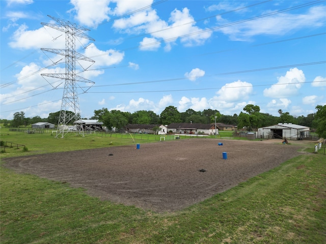1816 County Road 936b, Alvin, TX 77511 - view of community with a detached carport and dirt driveway