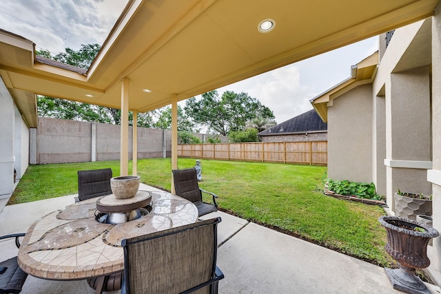 8606 Argentina St, Jersey Village, TX 77040 - view of patio