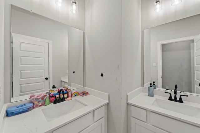 7010 Grassland Vista Ln, Katy, TX 77493 - bathroom featuring vanity