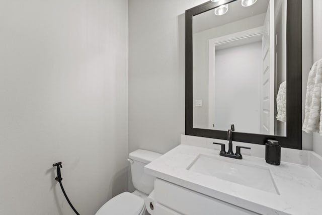 7010 Grassland Vista Ln, Katy, TX 77493 - bathroom featuring vanity and toilet