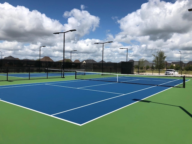 7010 Grassland Vista Ln, Katy, TX 77493 - view of tennis court featuring community basketball court