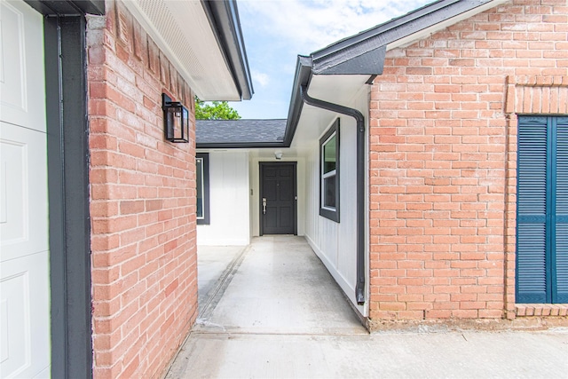 2402 N Ferrisburg Ct, Sugar Land, TX 77478 - doorway to property with brick siding
