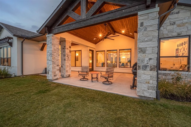 10615 Painted Crescent Ct, Cypress, TX 77433 - view of patio