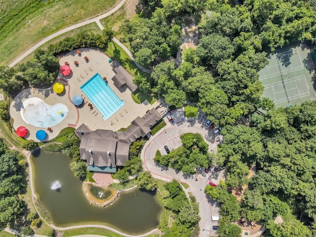 31766 Chapel Rock Ln, Spring, TX 77386 - drone / aerial view