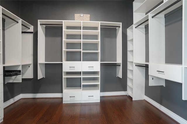 18011 Stari Most Ln, Houston, TX 77044 - spacious closet with dark wood-type flooring
