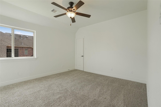 18011 Stari Most Ln, Houston, TX 77044 - empty room featuring carpet flooring, ceiling fan, and baseboards