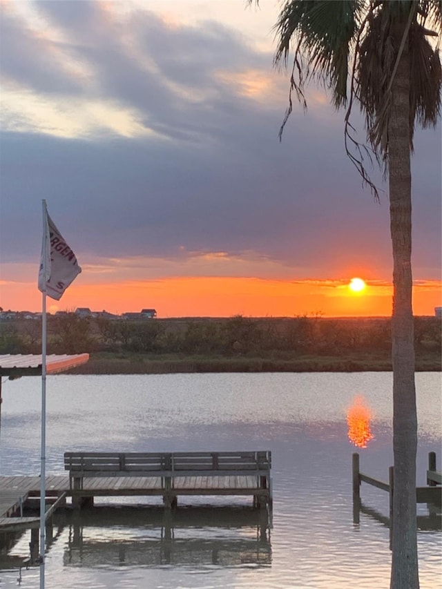 142 Seagull, Sargent, TX 77414 - dock with a water view