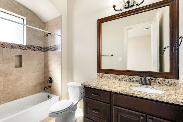 32 Evangeline Blvd, Conroe, TX 77304 - full bath featuring toilet, vanity, and shower / bathtub combination
