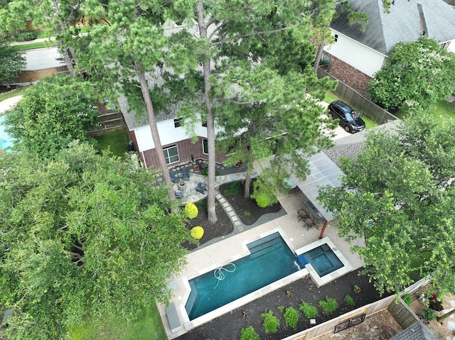 1459 Hatchmere Pl, Spring, TX 77379 - view from above of property