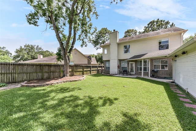 17006 Valley Palms Dr, Spring, TX 77379 - view of yard with a patio area
