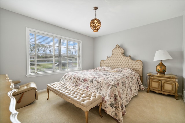 5402 Tallow Ln, Houston, TX 77021 - bedroom with light carpet and baseboards