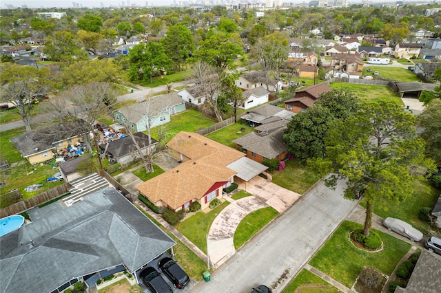 5402 Tallow Ln, Houston, TX 77021 - aerial perspective of suburban area