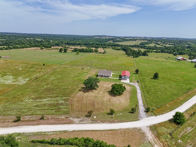 3785 County Road 405, Anderson, TX 77830 - aerial view of sparsely populated area featuring a pastoral area