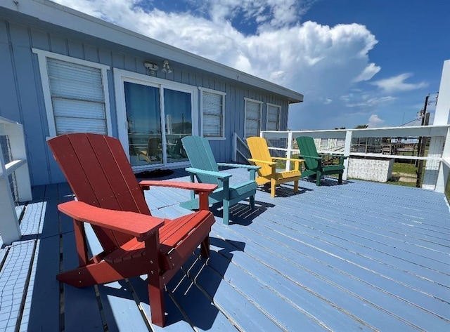 1019 Treaty Dr, Surfside Beach, TX 77541 - view of wooden terrace