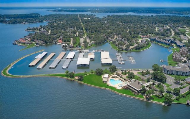 3729 Breckenridge Dr, Montgomery, TX 77356 - aerial overview of property's location featuring a large body of water