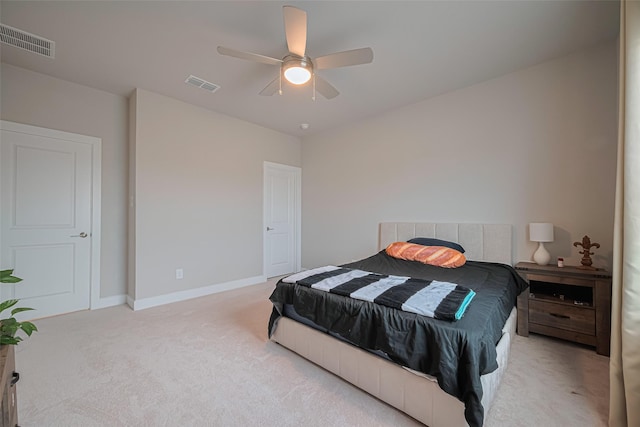 21714 Jenolan Ridge Rd, Cypress, TX 77433 - carpeted bedroom featuring baseboards and ceiling fan