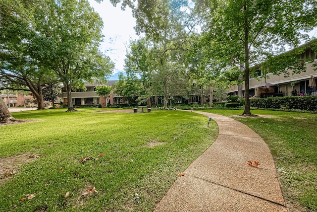642 S Ripple Creek Dr Unit 642, Houston, TX 77057 - view of community featuring a yard