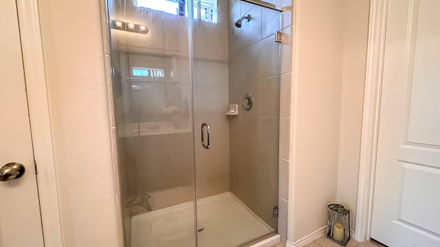 22614 Rosy Heights Trl, Tomball, TX 77377 - full bathroom featuring a shower stall