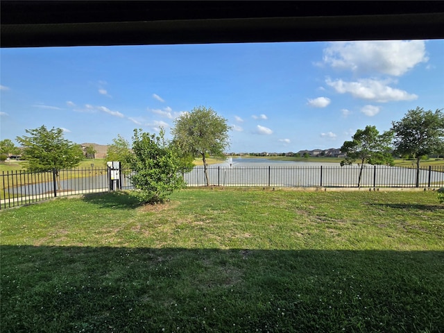 18411 Pelham Hollow Trl, Richmond, TX 77407 - view of yard featuring a water view
