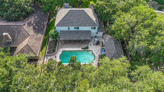 2607 E Pebble Beach Dr, Missouri City, TX 77459 - view of subject property with a pool area