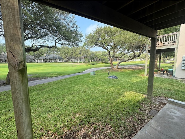 221 Marion Dr Unit 107C, Rockport, TX 78382 - view of green lawn