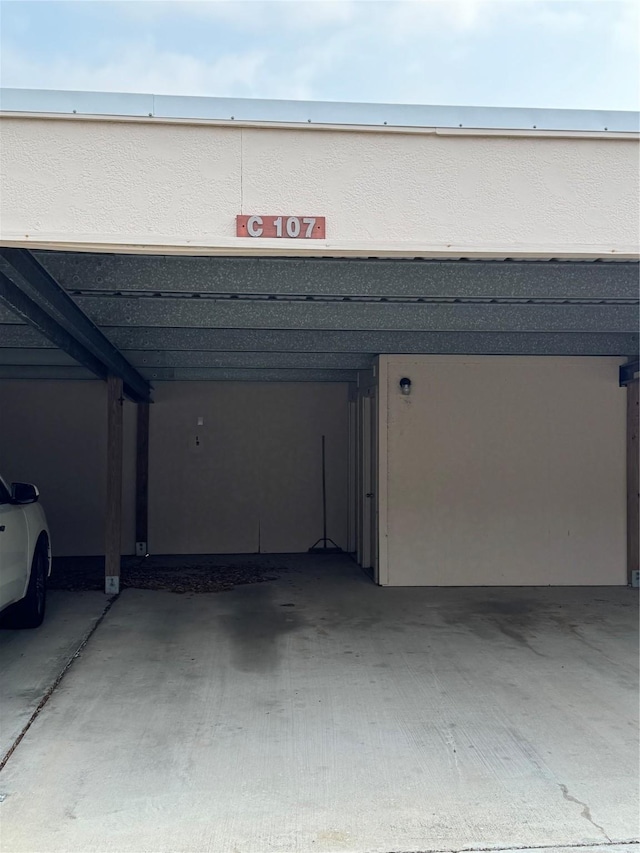 221 Marion Dr Unit 107C, Rockport, TX 78382 - view of garage