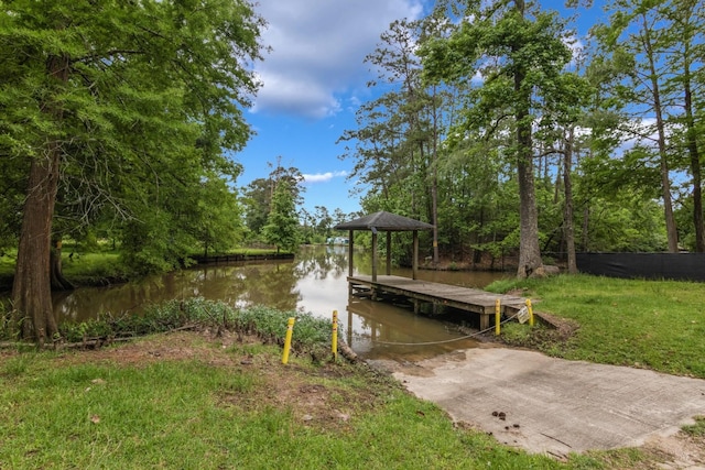 134 Magnolia Point Dr, Houston, TX 77336 - dock with a water view