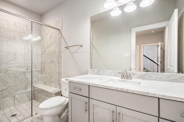 2422 Maufferd, Houston, TX 77009 - full bathroom featuring a shower stall and vanity