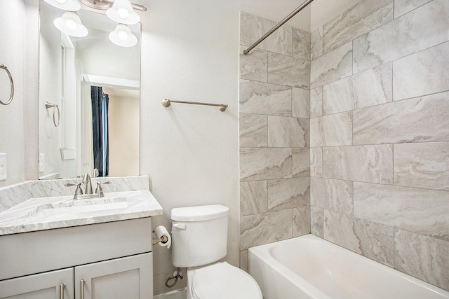 2422 Maufferd, Houston, TX 77009 - bathroom with vanity and tub / shower combination