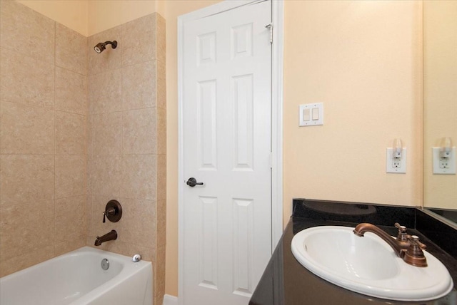 1774 Aden Dr, Houston, TX 77003 - bathroom featuring shower / bathtub combination and vanity