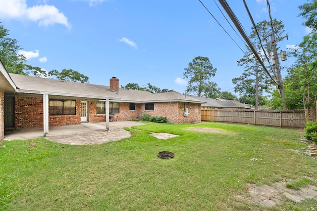 10139 Knoboak Dr, Houston, TX 77080 - view of yard with a patio area