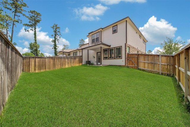 103 Skyshine Ct, Conroe, TX 77304 - back of house with cooling unit