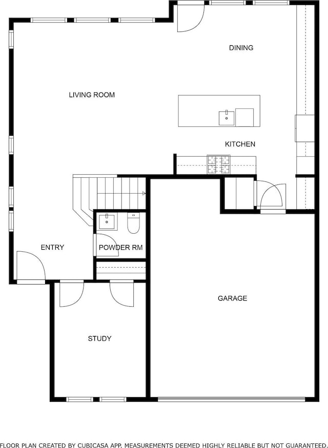 3124 Somerset Levens Ln, Houston, TX 77055 - home floor plan