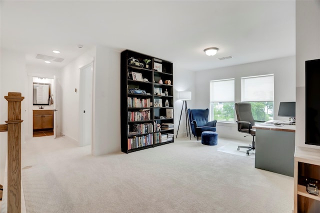 3124 Somerset Levens Ln, Houston, TX 77055 - view of carpeted office