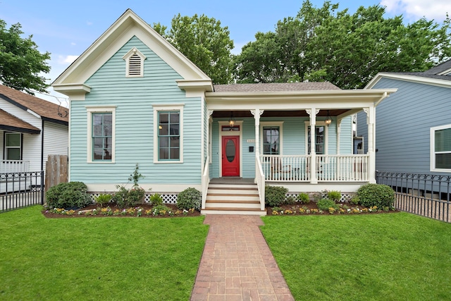 1610 Crockett St, Houston, TX 77007 - view of front facade with covered porch